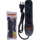 Filtro Linha Megatron 4 Tomadas 2 Polos + Terra Preto Filtro Linha Megatron 4 Tomadas 2 Polos + Terra Preto