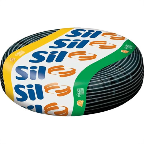 Fio Cabo Paralelo Sil Preto 2X1,5Mm - 100M