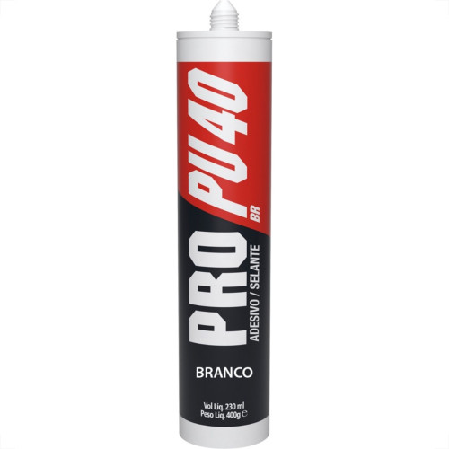 Cola Pro Pu 40 Soudal Branca 230Ml/400G. Cola Pro Pu 40 Soudal Branca 230Ml/400G.