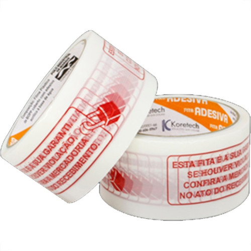 Fita Adesiva Embalagem Koretech Lacre Padrao 48Mm X 50M - Kit C/5 Pecas Fita Adesiva Embalagem Koretech Lacre Padrao 48Mm X 50M - Kit C/5 Pecas