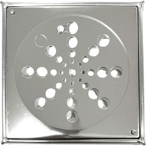 Grelha Aco Inox Quadrada Overtime 10X10Cm Com Fecho + Caixilho Grelha Aco Inox Quadrada Overtime 10X10Cm Com Fecho + Caixilho