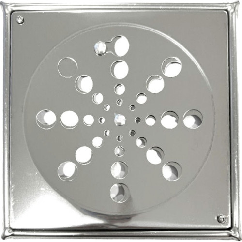 Grelha Aco Inox Quadrada Overtime 15X15Cm Com Fecho + Caixilho Grelha Aco Inox Quadrada Overtime 15X15Cm Com Fecho + Caixilho