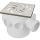 Caixa Sifonada Amanco 15X15 Quadrada Grelha De Aluminio No.26 - 20778 Caixa Sifonada Amanco 15X15 Quadrada Grelha De Aluminio No.26 - 20778