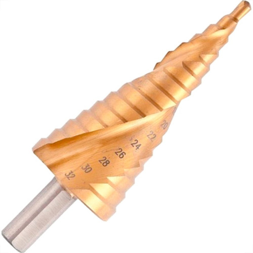 Broca Escalonada Mtx Profissional Espiral 4 A 32Mm Broca Escalonada Mtx Profissional Espiral 4 A 32Mm