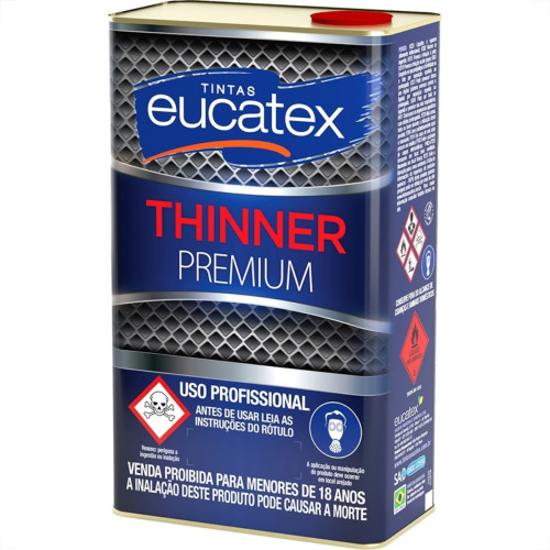 Thinner Eucatex 9100 Premium 5 Litros