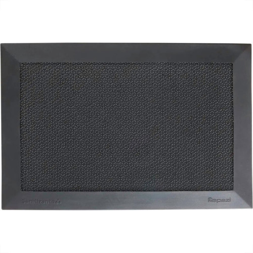 Tapete Kapazi Sanitizante Max Preto Com Moldura 38Cm X 58Cm Tapete Kapazi Sanitizante Max Preto Com Moldura 38Cm X 58Cm
