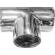 Te Latao Cromado Metais Rei Reducao 3/4X1/2'' Rr Te Latao Cromado Metais Rei Reducao 3/4X1/2'' Rr