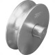 Roldana Para Portao Jocec ''V'' 1.1/2'' Com Eixo E Rolamento - Kit C/2 Pecas Roldana Para Portao Jocec ''V'' 1.1/2'' Com Eixo E Rolamento - Kit C/2 Pecas