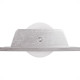 Roldana Para Portao Nylon ''V'' Com Suporte De Aluminio 75Mm - Kit C/2 Pecas Roldana Para Portao Nylon ''V'' Com Suporte De Aluminio 75Mm - Kit C/2 Pecas