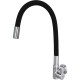 Torneira Gourmet Flex Mesa Bica Movel Metal Hydramotion Cozinha Preta Cromada - 1/4 Volta Torneira Gourmet Flex Mesa Bica Movel Metal Hydramotion Cozinha Preta Cromada - 1/4 Volta
