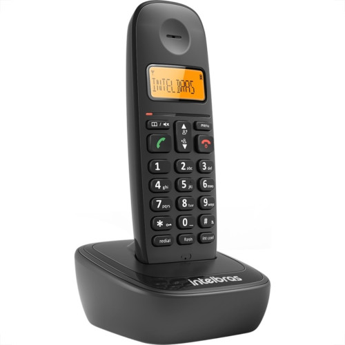 Telefone Sem Fio Intelbras - Ts2510 Preto Digital Telefone Sem Fio Intelbras - Ts2510 Preto Digital