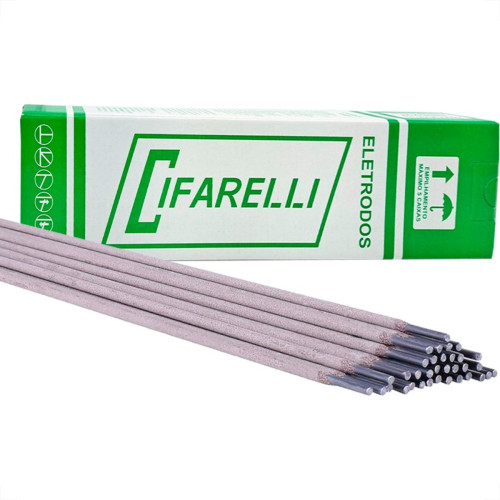 Eletrodo Cifarelli Cifa 13 Carbono E-6013 - 2,5Mm - Caixa - Kit C/5 Kilos Eletrodo Cifarelli Cifa 13 Carbono E-6013 - 2,5Mm - Caixa - Kit C/5 Kilos