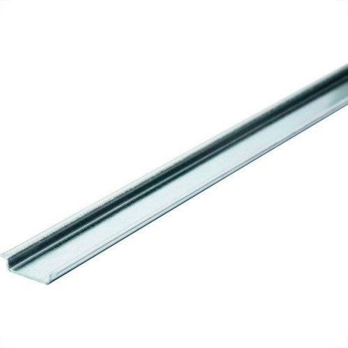 Suporte Disjuntor Trilho Liso Galvanizado Aiedem 50Cm Suporte Disjuntor Trilho Liso Galvanizado Aiedem 50Cm