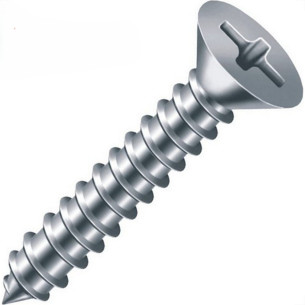 Parafuso Auto Atarraxante Chata Philips Jomarca 3,5 X 13Mm - Kit C/5 Centos