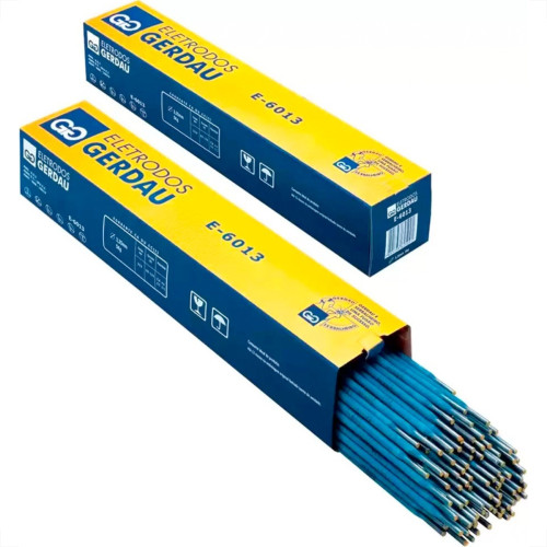 Eletrodo Gerdau Carbono E-6013 - 3,25Mm - Caixa - Kit C/5 Kilos Eletrodo Gerdau Carbono E-6013 - 3,25Mm - Caixa - Kit C/5 Kilos