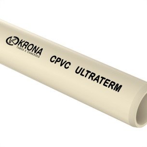 Tubo Ultraterm Cpvc Krona Ref.0052 - 28Mmx3M