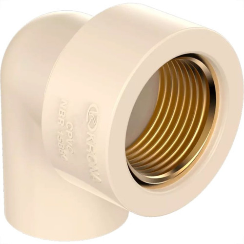 Joelho Transicao Ultraterm Cpvc Krona Rosca Femea 22Mmx3/4'' - 1352