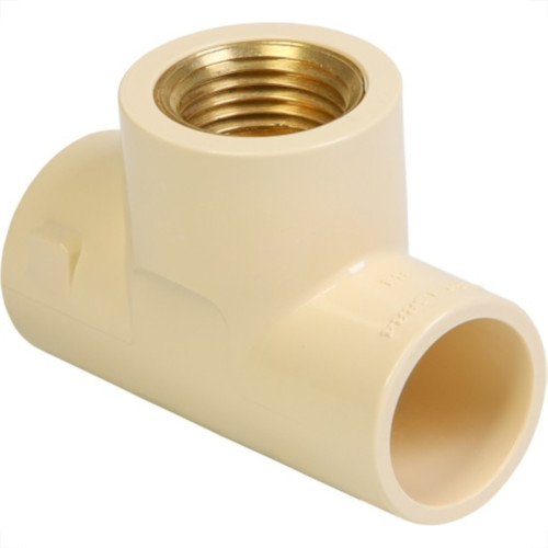 Te Transicao Agua Quente Cpvc Ultraterm Krona 22Mmx1/2'' - 1375 Te Transicao Agua Quente Cpvc Ultraterm Krona 22Mmx1/2'' - 1375