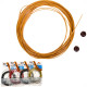 Varal De Aco Art Varal Revestido Pvc 1,65Mm X 20M - Kit C/12 Pecas Varal De Aco Art Varal Revestido Pvc 1,65Mm X 20M - Kit C/12 Pecas