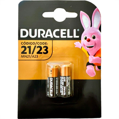 Pilha Duracell Alcalina Para Controle 12V. Mn21/A23 Cartela Com 2 Pecas Pilha Duracell Alcalina Para Controle 12V. Mn21/A23 Cartela Com 2 Pecas
