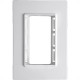 Placa Conjunto Modular Ilumi Vivaz 4X2 - 3 Modulos .Juntos + Suporte 76100 Placa Conjunto Modular Ilumi Vivaz 4X2 - 3 Modulos .Juntos + Suporte 76100