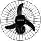 Ventilador Parede Ventisol 50Cm. Monta Facil 6 Pas Preto 127V. Ventilador Parede Ventisol 50Cm. Monta Facil 6 Pas Preto 127V.