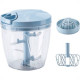 Processador De Alimentos Manual Globalmix Magic Mixer 3X1 Azul Gh404 Processador De Alimentos Manual Globalmix Magic Mixer 3X1 Azul Gh404