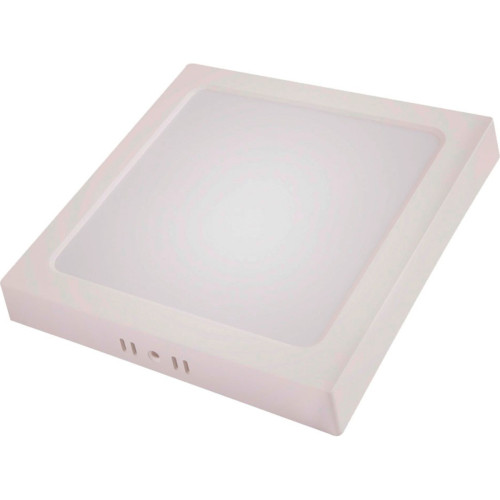 Plafon Led Sobrepor Tramontina Quadrado 18W. 1250Lm. 6500K. Bivolt Branco