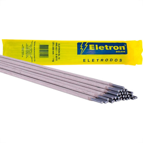 Eletrodo Eletron Carbono E-6013 - Amarelo 3,25Mm - Caixa Eletrodo Eletron Carbono E-6013 - Amarelo 3,25Mm - Caixa