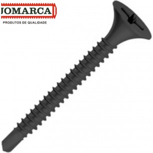 Parafuso Drywall Brocante Trombeta Philips Jomarca 3,5X35Mm - Kit C/10 Cartelas