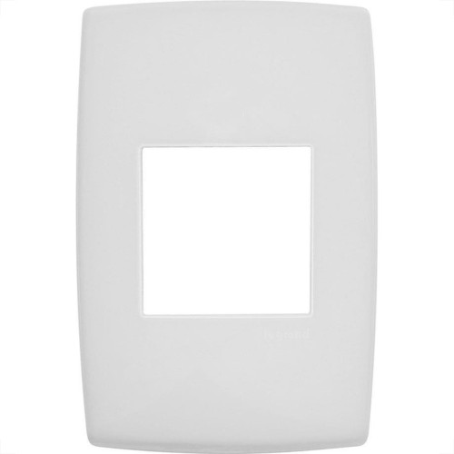 Placa Pial Plus+ Branca 4X2 - 2 Modulos - 618502Bc Placa Pial Plus+ Branca 4X2 - 2 Modulos - 618502Bc