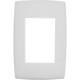 Placa Pial Plus+ Branca 4X2 - 3 Modulos - 618503Bc