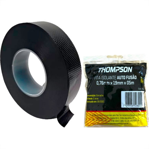 Fita Isolante Alta Tensao Thompson 5M -1756 Fita Isolante Alta Tensao Thompson 5M -1756