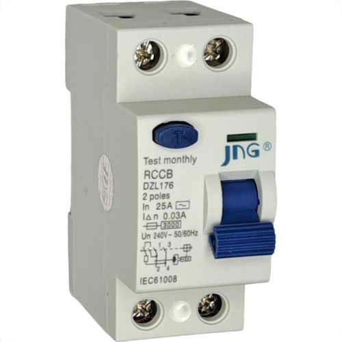 Dispositivo Dr ''Fuga'' Jng 12146 - 2 Polos - 25A. Dispositivo Dr ''Fuga'' Jng 12146 - 2 Polos - 25A.
