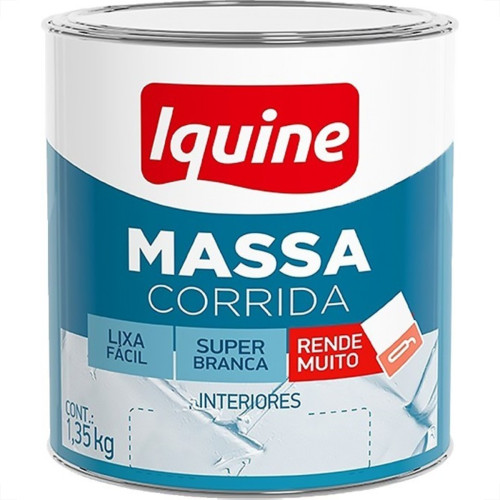 Massa Corrida Iquine 1,35 Kg Pva Massa Corrida Iquine 1,35 Kg Pva