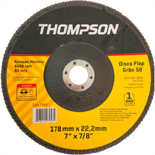 Disco Flap Thompson 7'' - Grao 50