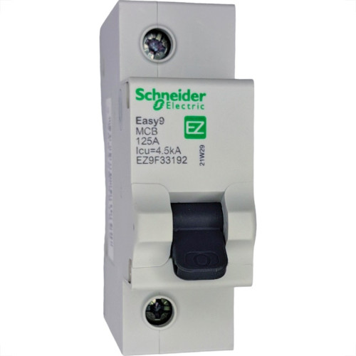 Disjuntor Schneider ''Din'' Unipolar 125A. C Disjuntor Schneider ''Din'' Unipolar 125A. C