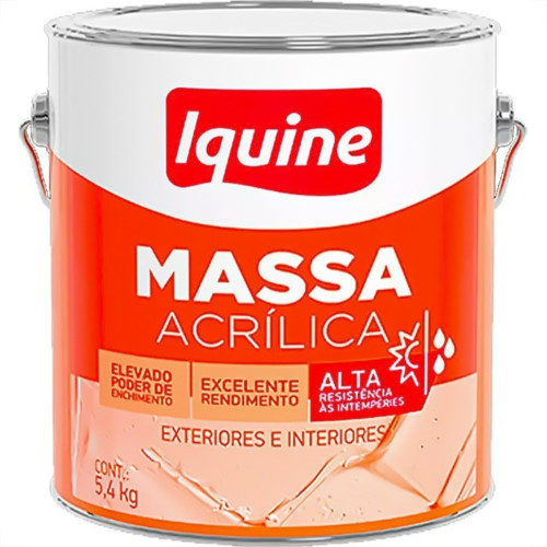 Massa Acrilica Iquine 5,4 Kg Massa Acrilica Iquine 5,4 Kg