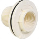 Adaptador Roscavel Branco Com Flange Krona 32Mm X 1'' - Kit C/10 Pecas Adaptador Roscavel Branco Com Flange Krona 32Mm X 1'' - Kit C/10 Pecas