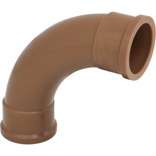 Curva Soldavel Krona 60Mm X 90º - Kit C/5 Pecas