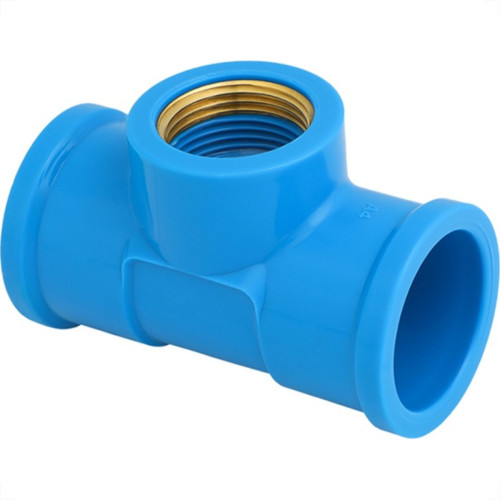 Te Azul Com Bucha De Latao Krona 32X3/4'' - Kit C/10 Pecas