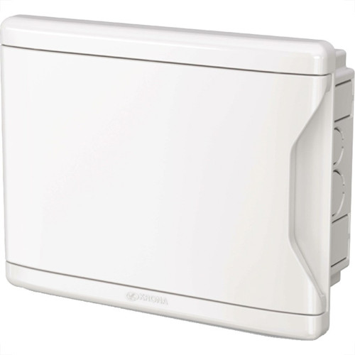 Centrinho Krona Pvc Embutir Para 3 Disjuntores Nema/ 4 Din Branco Centrinho Krona Pvc Embutir Para 3 Disjuntores Nema/ 4 Din Branco