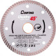 Disco Diamantado Cortag Turbo Chanfro 45º - 115Mm X 22,2Mm Para Esmerilhadeira - 61907