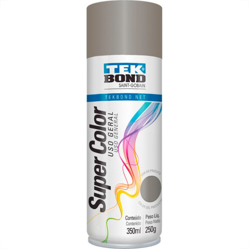 Spray Tekbond Super Color Platina 350 Ml Spray Tekbond Super Color Platina 350 Ml