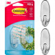 Gancho 3M Command Transparente 900G Removivel Com 2 Pecas Gancho 3M Command Transparente 900G Removivel Com 2 Pecas