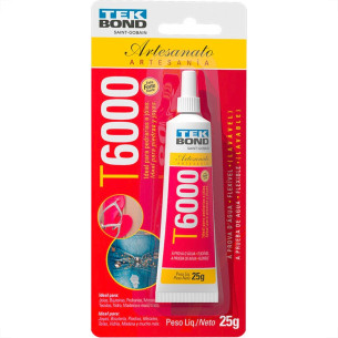 Silicone Tekbond Para Artesanato T6000 25G