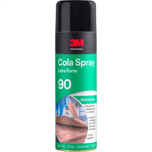 Cola Spray 3M Extra Forte 90 Marcenaria - 330G