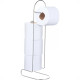 Suporte De Chao Para Papel Higienico Para 4 Rolos Arthi Cromado - 1134 Suporte De Chao Para Papel Higienico Para 4 Rolos Arthi Cromado - 1134