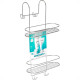 Porta Shampoo Duplo Para Box Double Fix Arthi Cromado - 1502 Porta Shampoo Duplo Para Box Double Fix Arthi Cromado - 1502