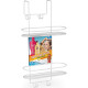 Porta Shampoo Duplo Para Box Arthi Branco - 2021 Porta Shampoo Duplo Para Box Arthi Branco - 2021